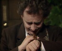 The Doctor convincing a cockroach to not take over the world.